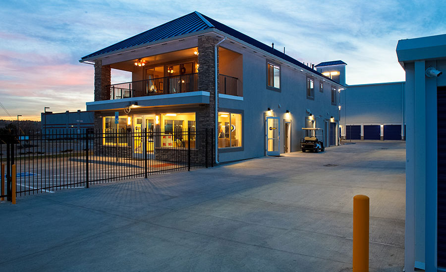 architecture, building, lit up at dusk