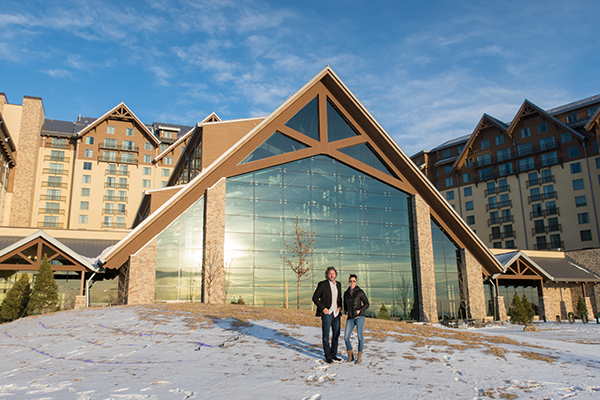 Gaylord Rockies at sunset