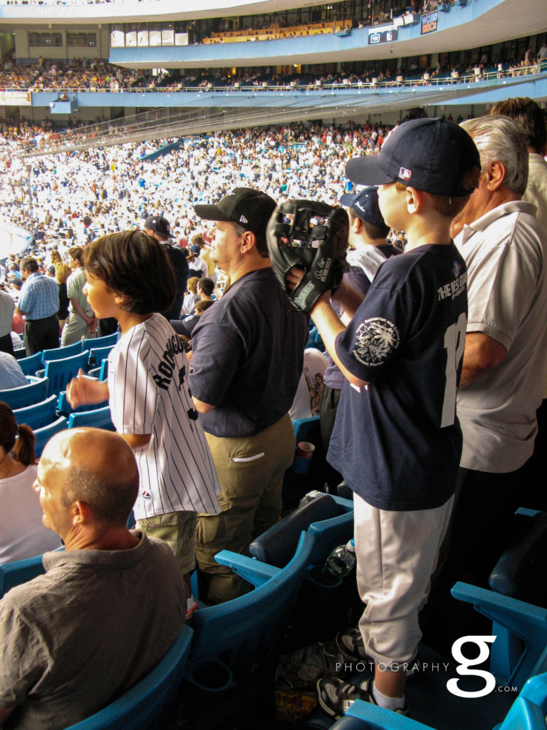 Young fans at old Yankee Stadium