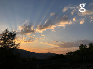 gorgeous mountain sunrise